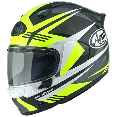 ARAI QUANTIC MARK YELLOW HELMET