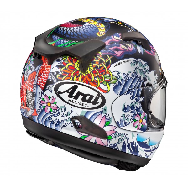 ARAI QUANTUM-X ORIENTAL BLACK FROST HELMET 