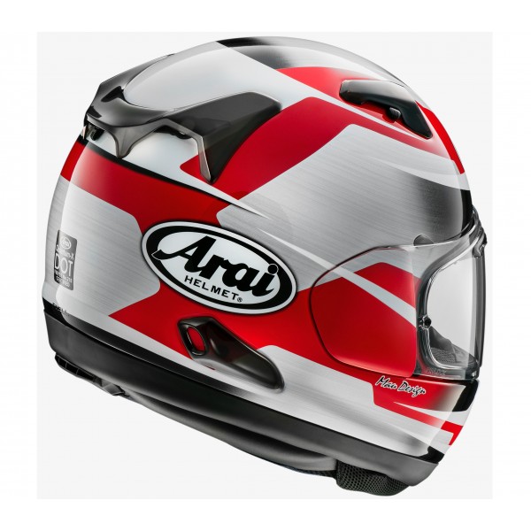 ARAI QUANTUM-X STEEL RED HELMET 