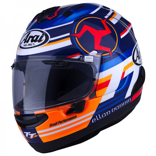 ARAI RX-7V EVO ISLE OF MAN 2024 HELMET