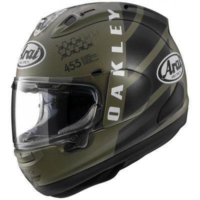 ARAI RX-7V EVO OAKLEY X MVK HELMET 