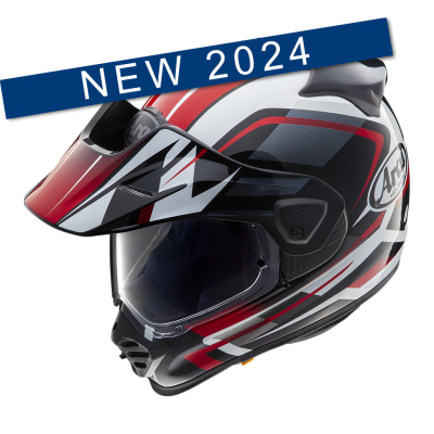 ARAI TOUR-X5 DISCOVERY RED HELMET