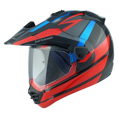 ARAI TOUR-X5 HONDA AT RED HELMET