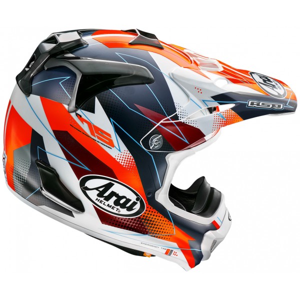 ARAI VX-PRO4 RESOLUTE RED HELMET 