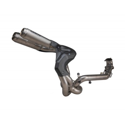 ARROW COMPETITION TITANIUM FULL SYSTEM EXHAUST FOR DUCATI PANIGALE V2 2020-2024 PART # 71239CP