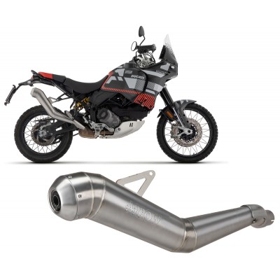 ARROW DAKAR REPLICA APPROVED SILENCER FOR DUCATI DESERT X 2022 PART # 72504DR