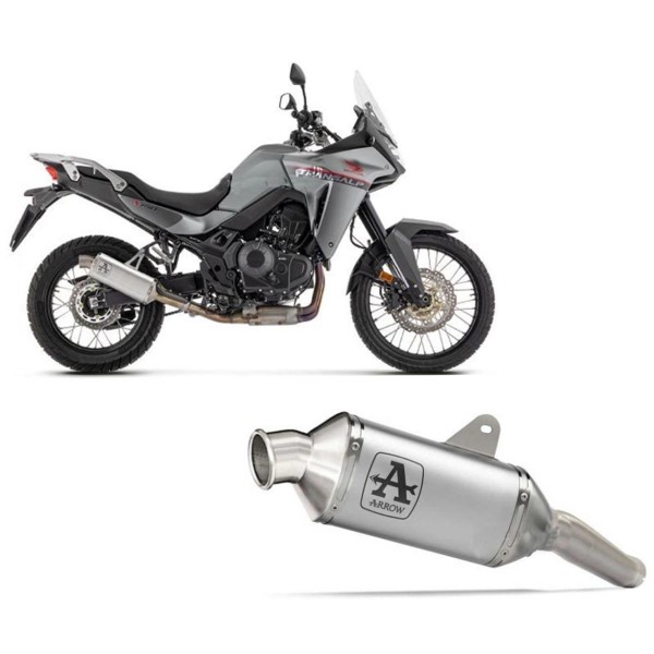 ARROW INDY-RACE ALUMINUM EXHAUST FOR HONDA XL750 TRANSALP 2023-2024 PART # 72641AO