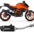 ARROW INDY RACE EVO ALUMINUM DARK EXHAUST FOR KTM 390 DUKE 2024-2025 PART # 71972AKN