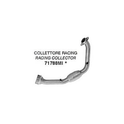 ARROW STAINLESS STEEL RACING COLLECTOR FOR KTM DUKE 390 2024-2025 PART # 71788MI
