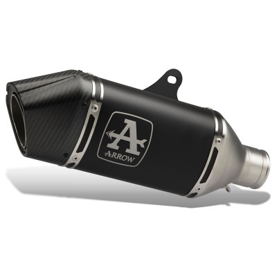 ARROW VELOCE DARK ALUMINUM EXHAUST FOR TRIUMPH TIGER 850/900 2020-2023 PART # 72504VAN