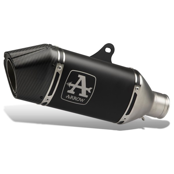 ARROW VELOCE DARK ALUMINUM EXHAUST FOR TRIUMPH TIGER 850/900 2020-2023 PART # 72504VAN