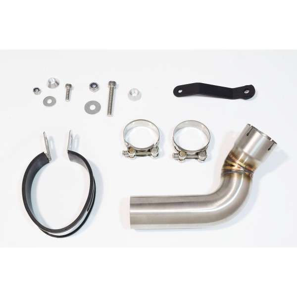 BLACKWIDOW 400MM OVAL BLACK STAINLESS SILENCER CARBON TIP EXHAUST SYSTEM FOR KAWASAKI NINJA 1000 SX 2020-2024 PART #BC40V