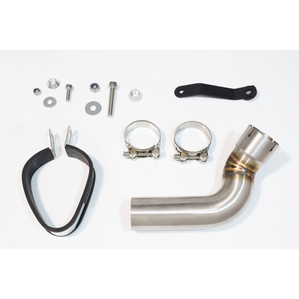 BLACKWIDOW 350MM TRI OVAL STAINLESS SILENCER CARBON TIP EXHAUST SYSTEM FOR KAWASAKI NINJA 1000 SX 2020-2024 PART #SC35T