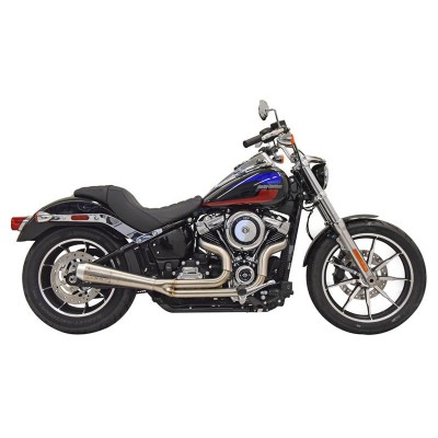 BASSANI EXHAUST 50TH ANNIVERSARY ROAD RAGE 2 INTO1 STAINLESS PART # 1S50SS