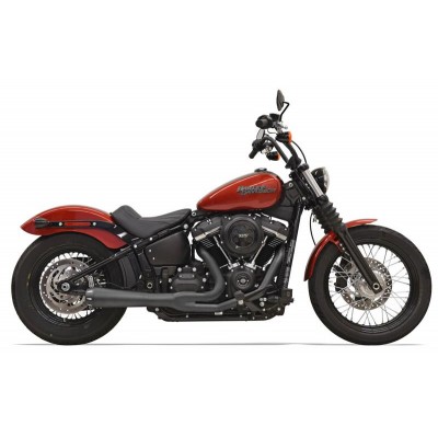 BASSANI EXHAUST ROAD RAGE 2 INTO1 BLACK PART # 1S72RB