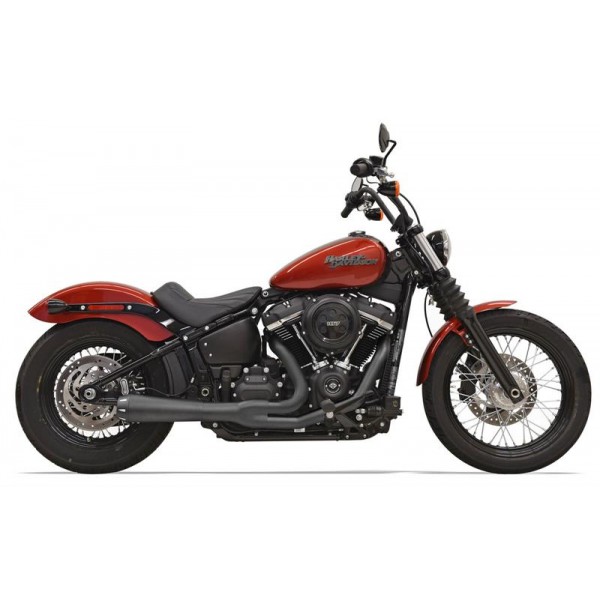 BASSANI EXHAUST ROAD RAGE 2 INTO1 BLACK PART # 1S72RB