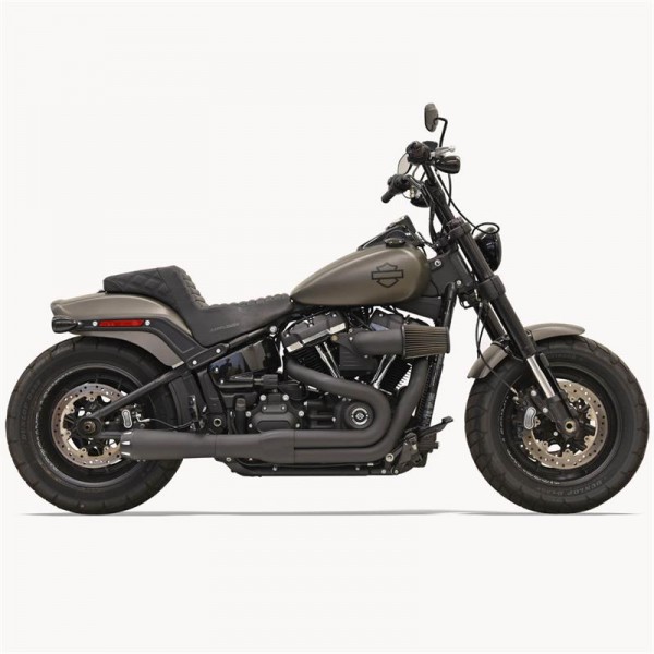 BASSANI EXHAUST ROAD RAGE 2 INTO1 BLACK PART # 1S92RB