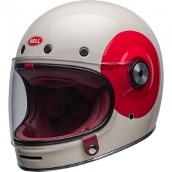 Bell Bullitt Tt Vintage White Red Helmet 