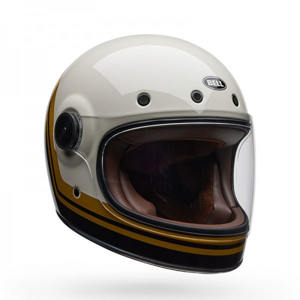 BELL BULLITT GT WANDER VINTAGE WHITE BLACK HELMET