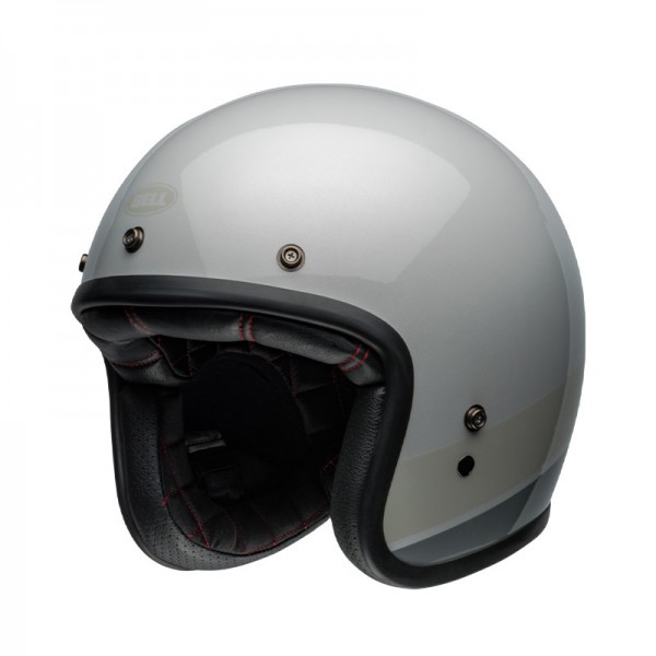 BELL CUSTOM 500 ECE06 APEX FLAKE SILVER HELMET