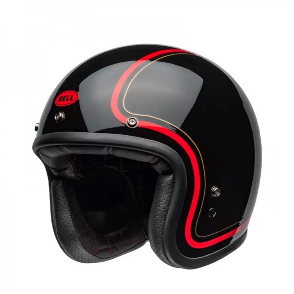 BELL CUSTOM 500 ECE06 CHIEF BLACK GLOSS HELMET
