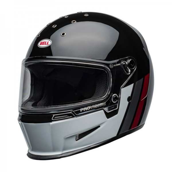 BELL ELIMINATOR ECE6 GT BLACK WHITE HELMET