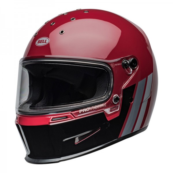 BELL ELIMINATOR ECE6 GT BRICK RED BLACK HELMET