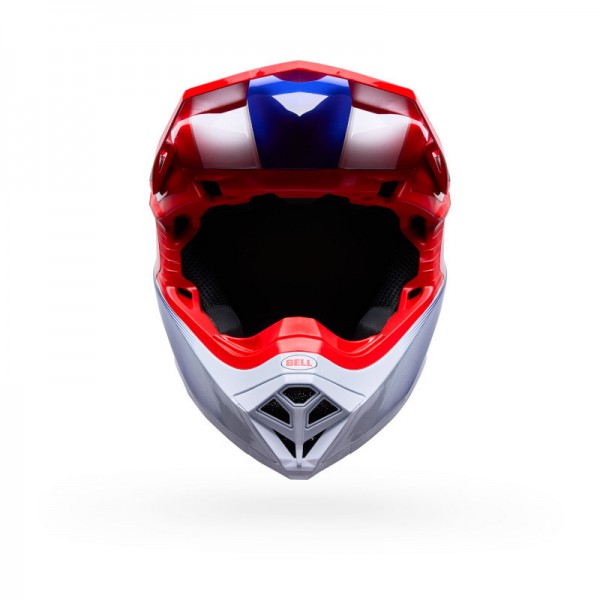 BELL MOTO-10 MIPS FALCON RED WHITE HELMET