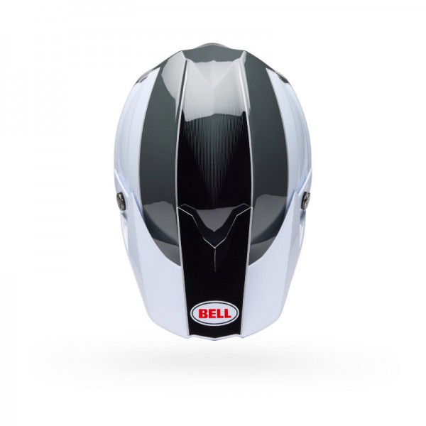 BELL MOTO-10 MIPS FALCON WHITE BLACK HELMET
