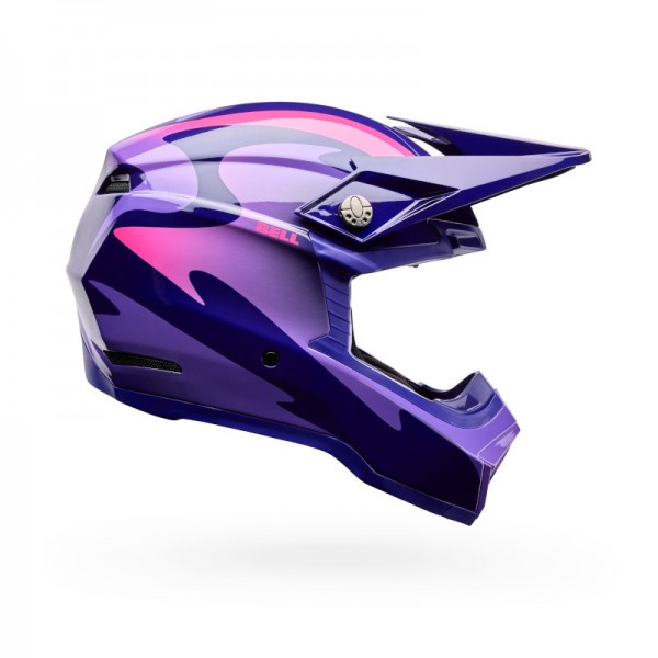 BELL MOTO-10 MIPS FLUID PURPLE HELMET