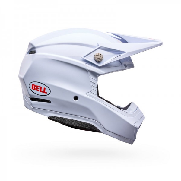 BELL MOTO-10 MIPS SOLID WHITE HELMET