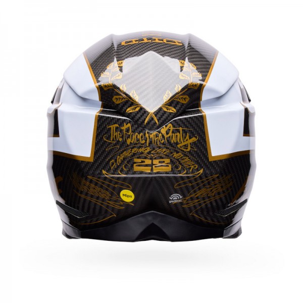 BELL MOTO-10 SPHERICAL FASTHOUSE DIDT 25 HELMET