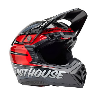 BELL MOTO-10 SPHERICAL FASTHOUSE DITD 25 RED HELMET