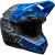 BELL MOTO-10 SPHERICAL FASTHOUSE DITD LTD BLUE HELMET