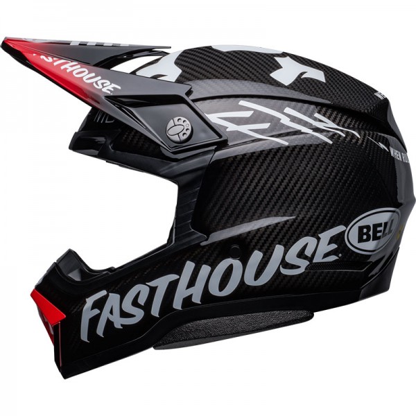 BELL MOTO-10 SPHERICAL FASTHOUSE PRIVATEER BLACK HELMET