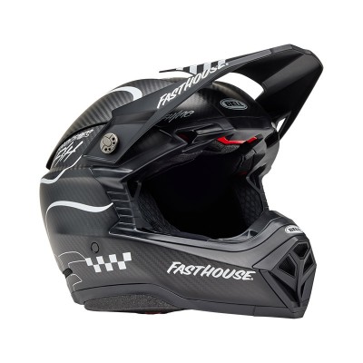 BELL MOTO-10 SPHERICAL FASTHOUSE RAVEN MATT HELMET