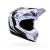 BELL MOTO-10 SPHERICAL GRID WHITE BLACK HELMET