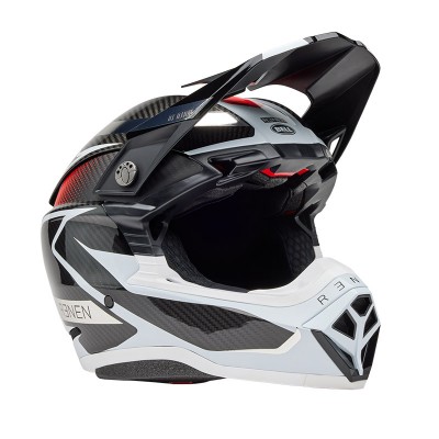 BELL MOTO-10 SPHERICAL RENEN RAYCON BLACK HELMET