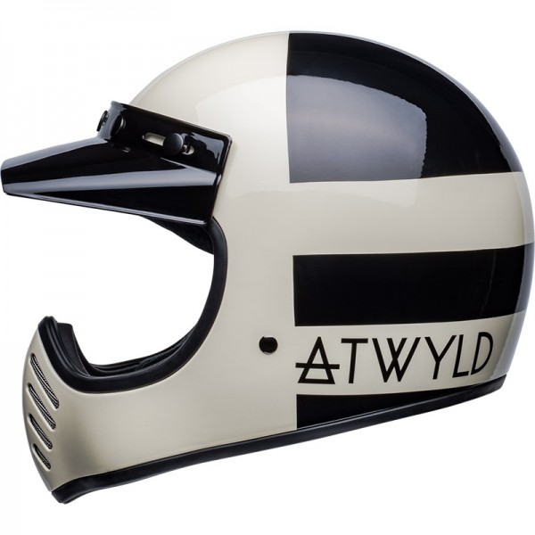 BELL MOTO-3 ATWYLD ORBIT WHITE BLACK HELMET