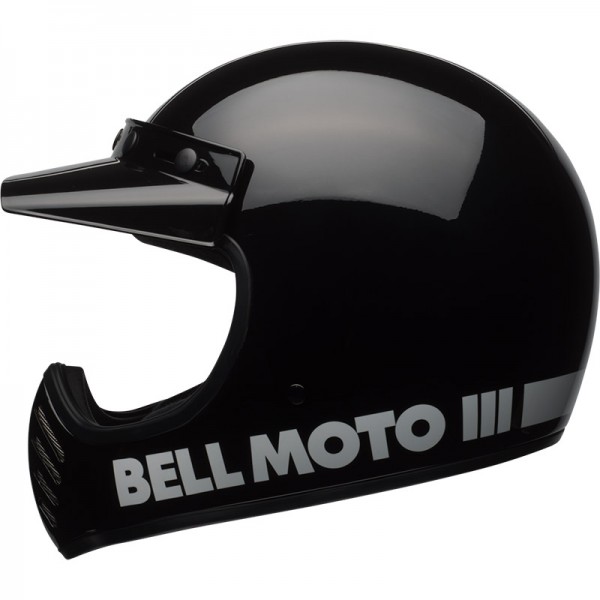 BELL MOTO-3 CLASSIC ECE6 BLACK GLOSS HELMET