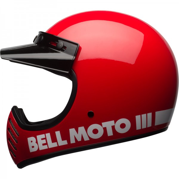 BELL MOTO-3 CLASSIC RED HELMET