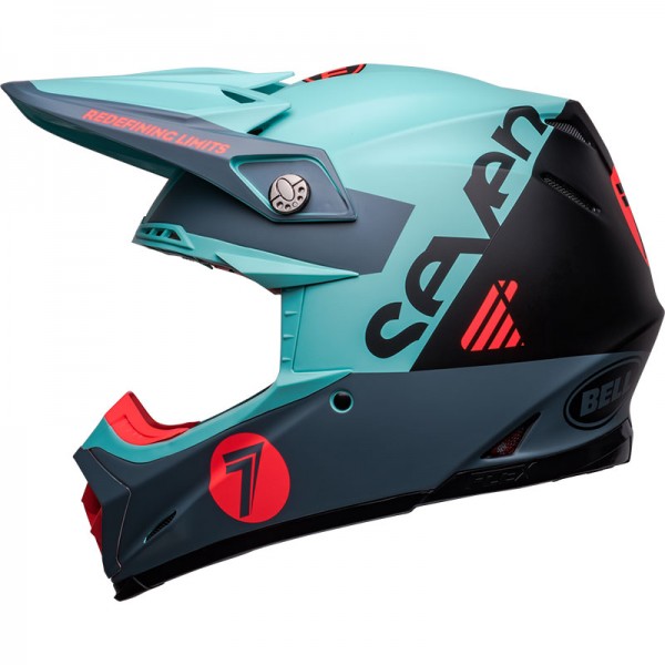 BELL MOTO-9S FLEX SEVEN VANGUARD AQUA HELMET