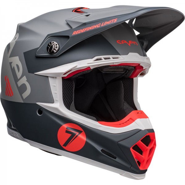 BELL MOTO-9S FLEX SEVEN VANGUARD CHARCOAL HELMET
