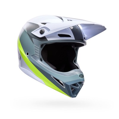 BELL MX-10 MIPS AVIATOR WHITE GREEN HELMET