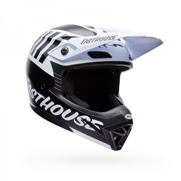 BELL MX-10 MIPS FASTHOUSE BLACK WHITE HELMET