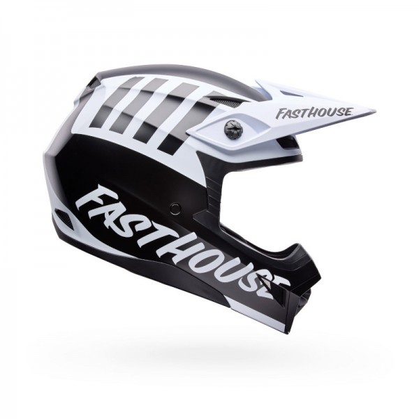 BELL MX-10 MIPS FASTHOUSE BLACK WHITE HELMET