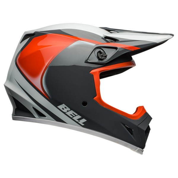 BELL MX-9 MIPS DART CHARCOAL ORANGE HELMET