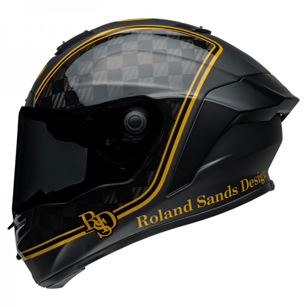 BELL RACE STAR FLEX DLX RSD PLAYER BLACK GOLD HELMET