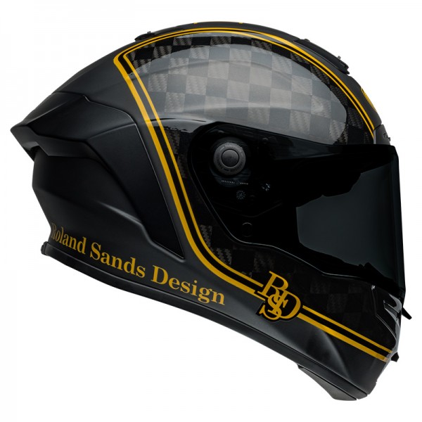 BELL RACE STAR FLEX DLX RSD PLAYER BLACK GOLD HELMET