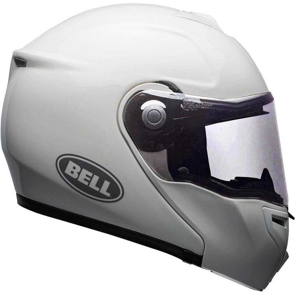 Bell Srt Modular Solid White Helmet